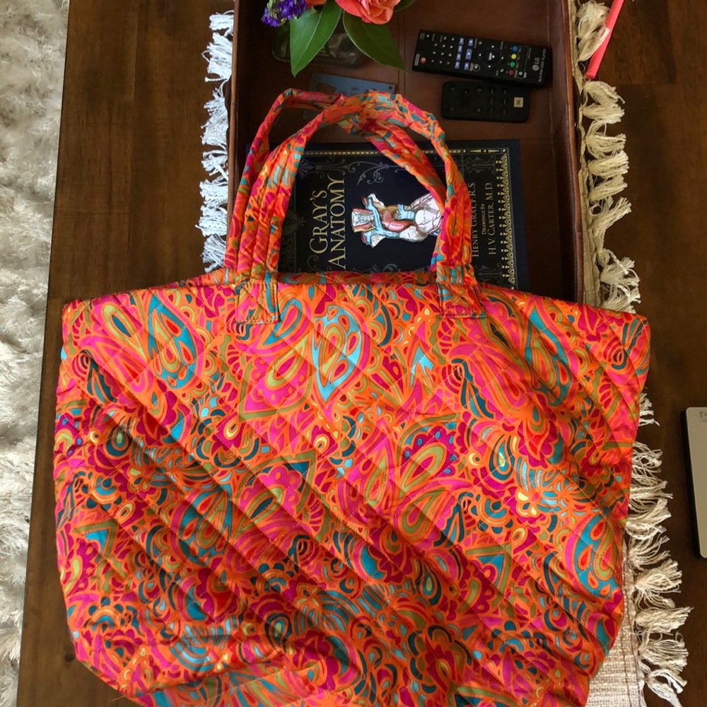 Bright and fun overnight bag
